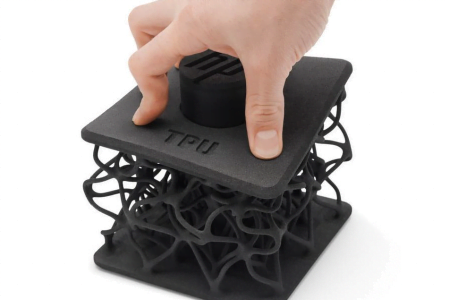 TPU 3D printed sample