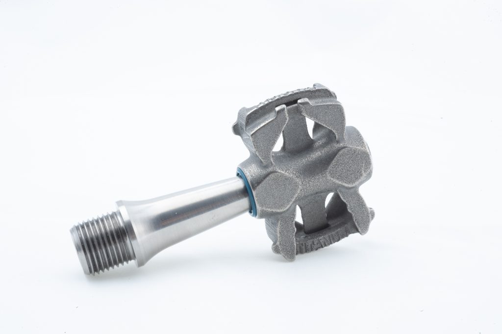 3D Printed Titanium Bike Pedals